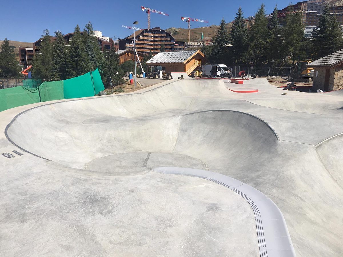 Alpe d'Huez skatepark